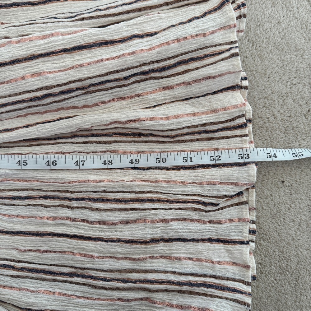 Veronica Beard Cotton Striped Maxi Dress XS - Picture 10 of 11